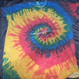 Rainbow Tie Dye XL Shirt